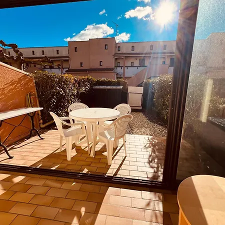 Cap Phoebus Joli Studio Alcove Proche Plage Roquille Cap D'agde 아파트 아그